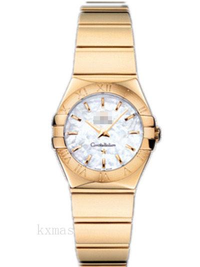 Good Cheap Yellow Gold 18 mm Watch Band 123.50.24.60.05.004_K0018153