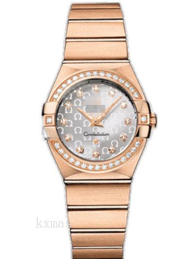 Affordable Classic Rose Gold 20 mm Watch Band 123.55.27.60.52.001_K0018057