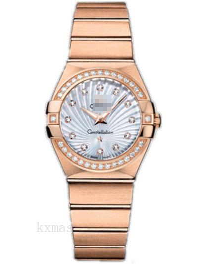 Affordable And Stylish Rose Gold 20 mm Watch Band 123.55.27.60.55.001_K0018056