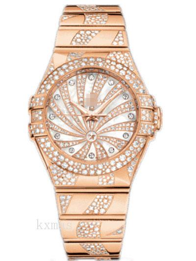 Wholesale Buy Rose Gold 24 mm Watch Band 123.55.31.20.55.008_K0018027