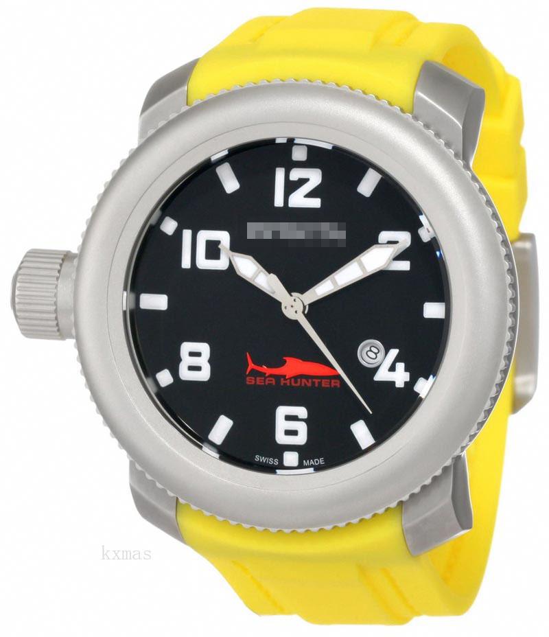 Wholesale Stylish Rubber 26 mm Watch Wristband 1689_K0024071