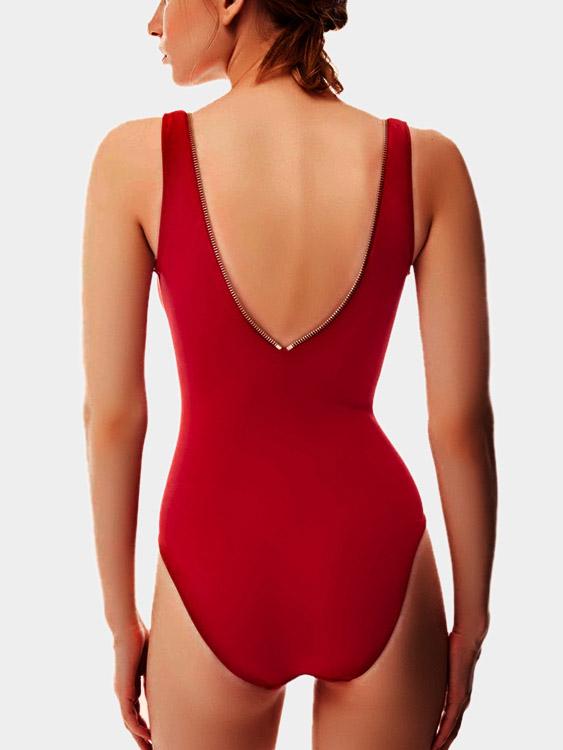 Womens Red One-Pieces
