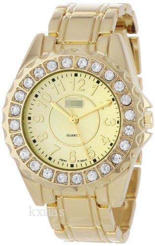 Fashion Smart Brass 17 mm Watch Wristband 2284_GOLD_K0027380