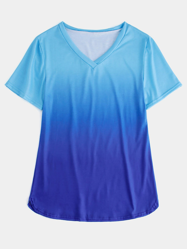 Womens Blue T-Shirts