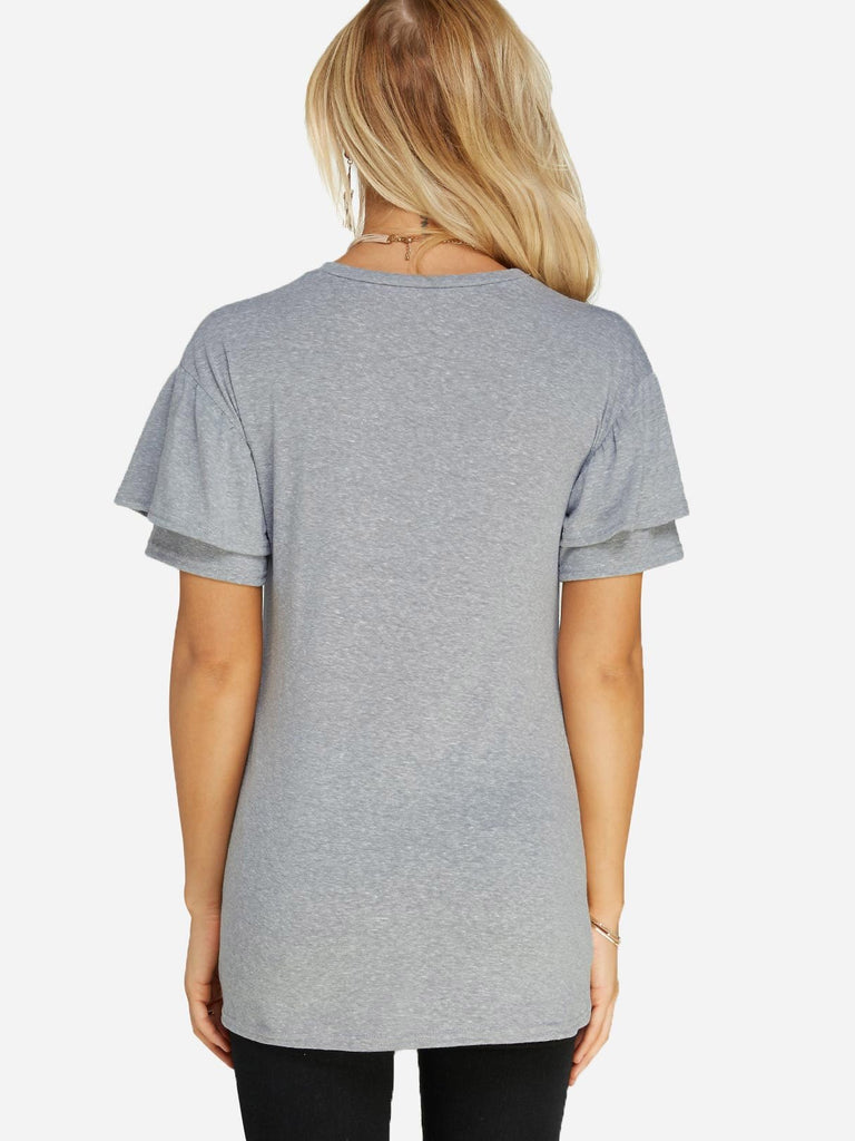 Womens Grey T-Shirts