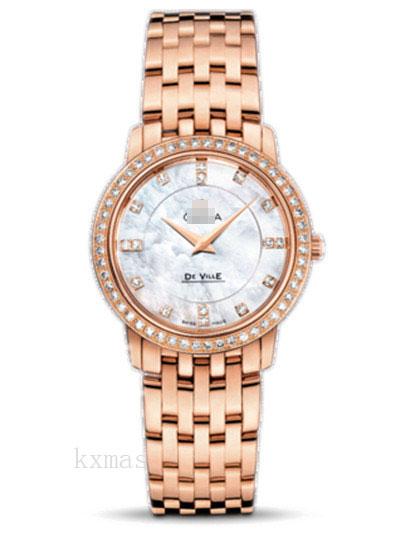 Wholesale OEM Rose Gold 17 mm Watch Bracelet 413.55.27.60.55.002_K0017460