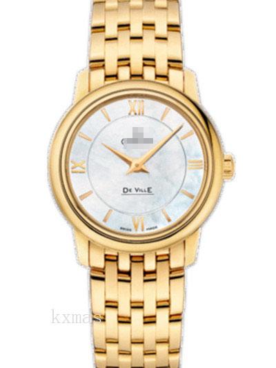 Affordable Elegance Yellow Gold 20 mm Watch Band 424.50.27.60.05.001_K0017385