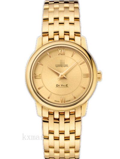 Fashion Elegance Yellow Gold 20 mm Watch Band 424.50.27.60.08.001_K0017383