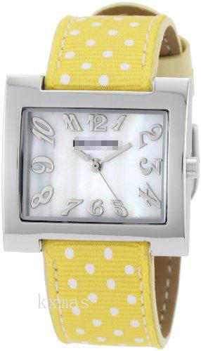 Best And Buy Cloth 18 mm Watches Strap 6012SX-YELLOW_K0027556