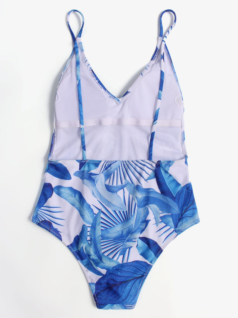 Womens Blue One-Pieces