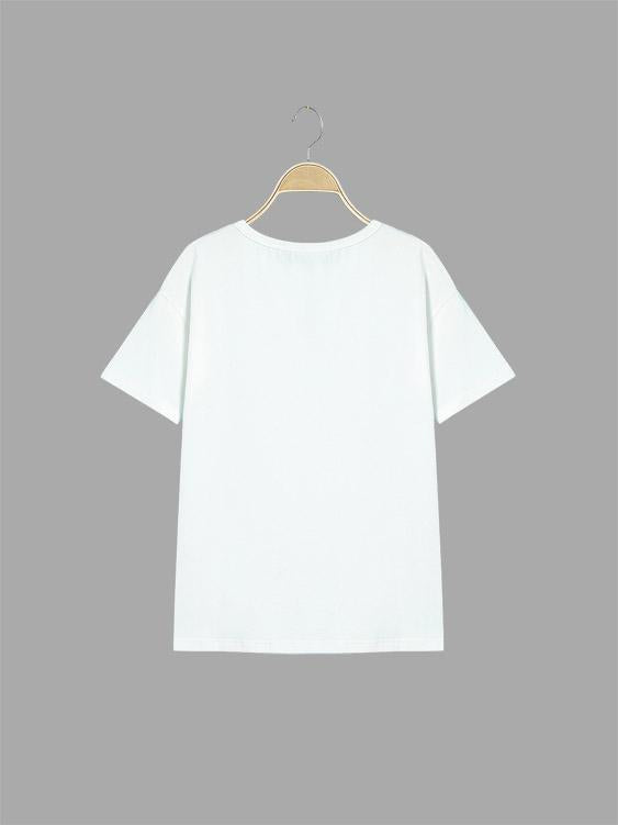 Womens White T-Shirts