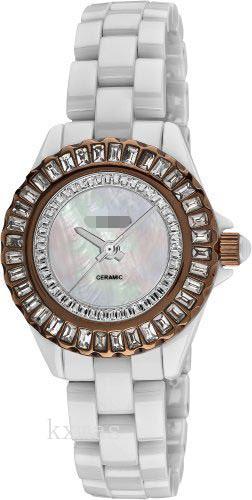 Affordable Durable Ceramic 15 mm Watch Wristband AK518BRW_K0017765