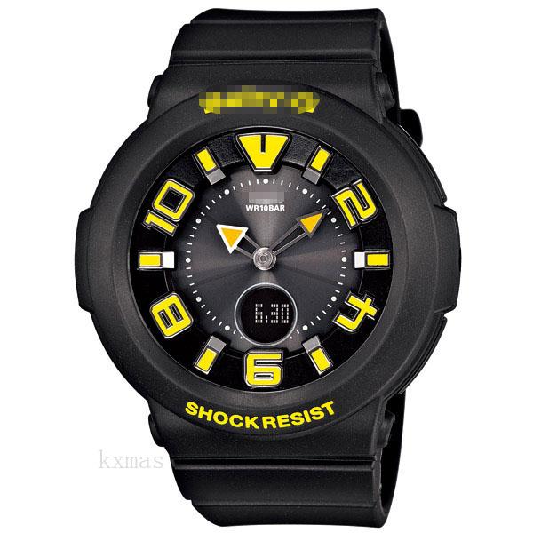 Affordable Durable Resin Watch Wristband BGA-1600-1B1JF_K0002428
