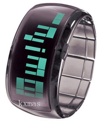 Wholesale Great Translucent Black Expansion Polycarbonate Watch Band DD101-5_K0042015