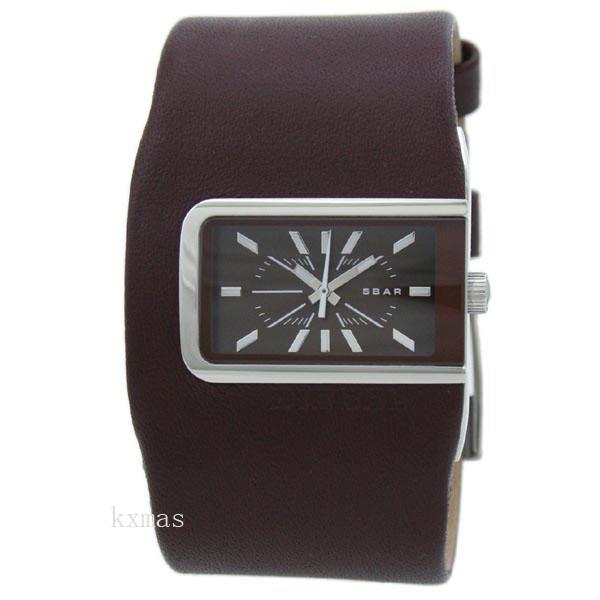 Inexpensive Luxury Leather 37 mm Watch Band Replacement DZ1296_K0038002