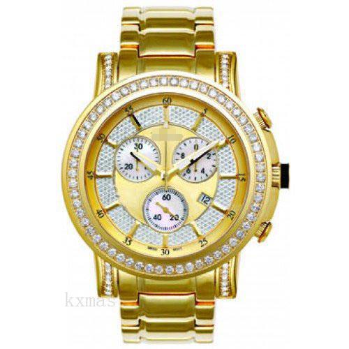 Inexpensive Classic 18Ct Yellow Gold 22 mm Watches Band JTRO7_K0030925