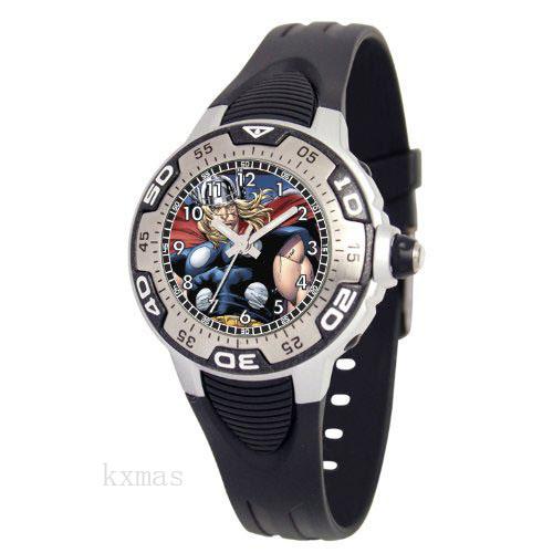 Wholesale Classic Plastic 18 mm Wristwatch Strap MA0108-D380-BLACK_K0026242