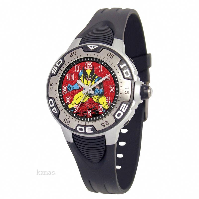 Unique Wholesale Plastic 18 mm Watch Band MA0108-D545-BLACK_K0026217