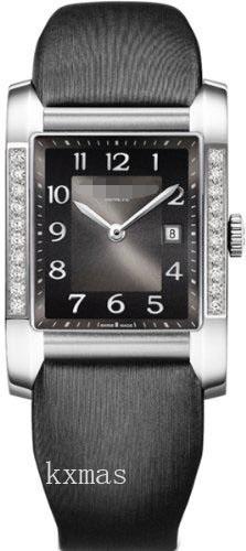 Great Inexpensive Satin Black Watch Strap MOA10022_K0010795