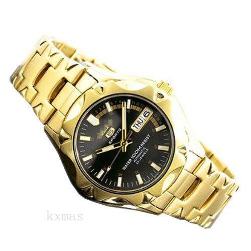 Wholesale Custom Gold Tone 20 mm Watch Band SNZ452J1_K0006542
