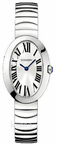 Inexpensive Trendy 18K White Gold Watch Band W8000006_K0000488