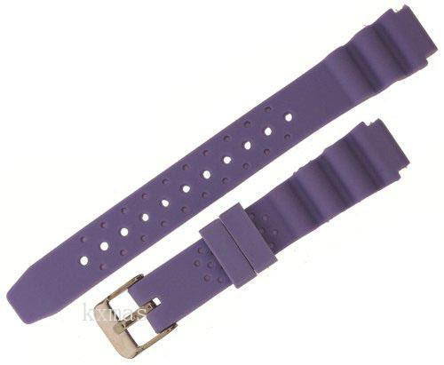 Affordable And Stylish Rubber 14 mm Watch Wristband ZC-14RUH-LAVENDAR_K0014528