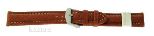 Wholesale High-quality Synthetic Leather 16 mm Watch Strap Replacement ZC-16NAU-BROWN-MOM_K0014519