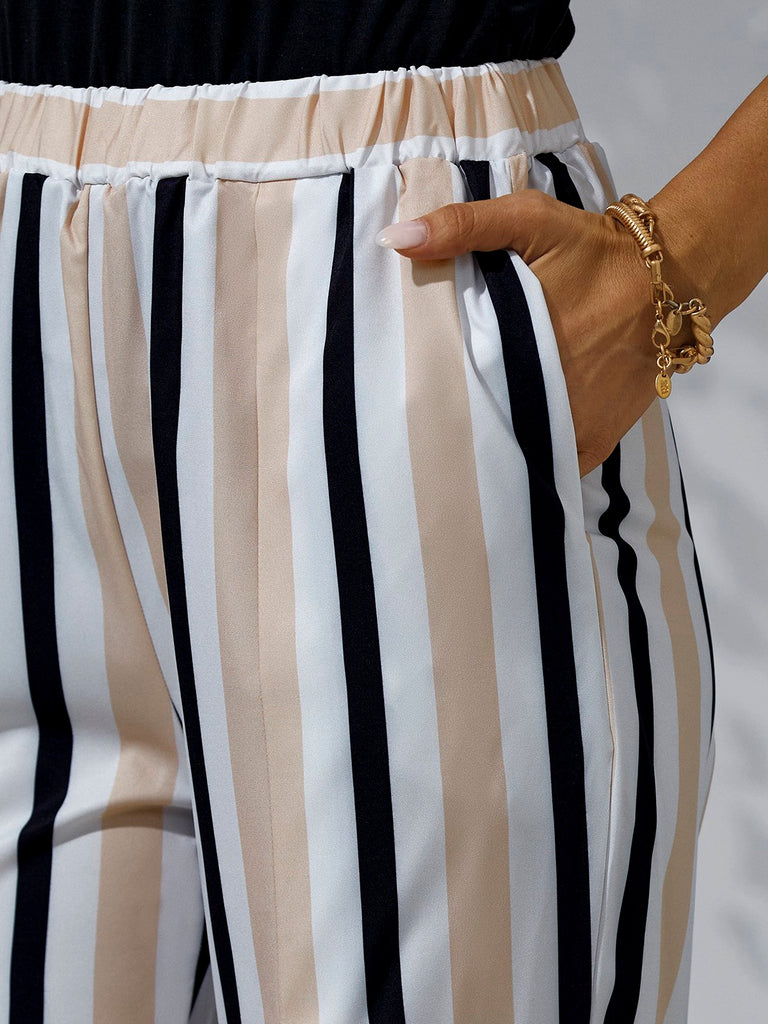 Multicolor Women Pants