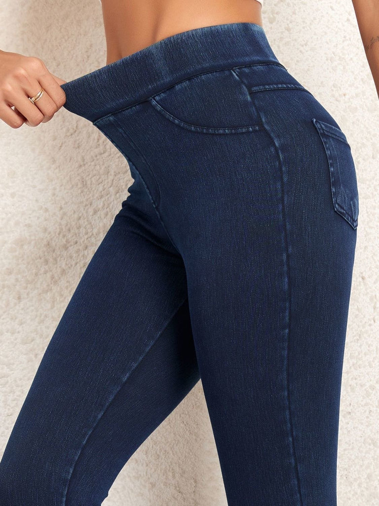 Fashion Plain Tight Long Leggings