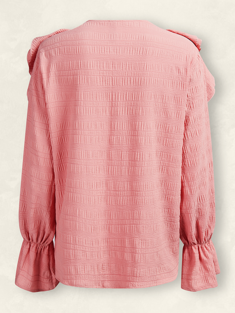 Pink Plus Size Blouses