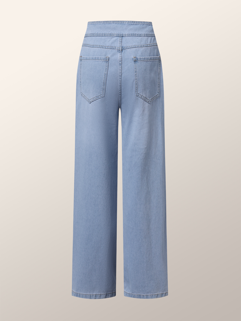 Blue Women Pants