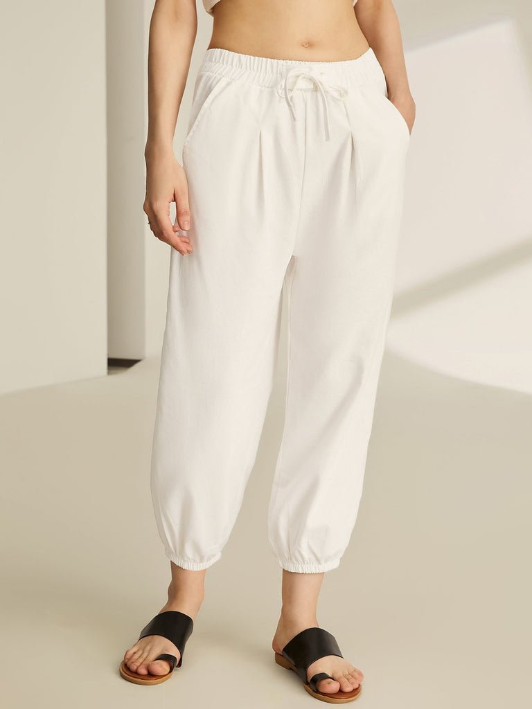 Fashion Plain Fashion Long Pants