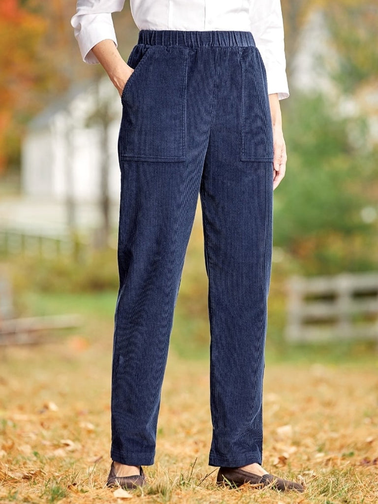 Fashion Plain Loose Long Pants