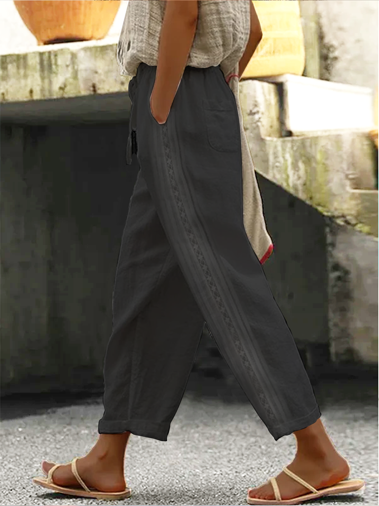White Women Pants