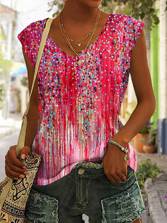 Red Women Tanks & Camis
