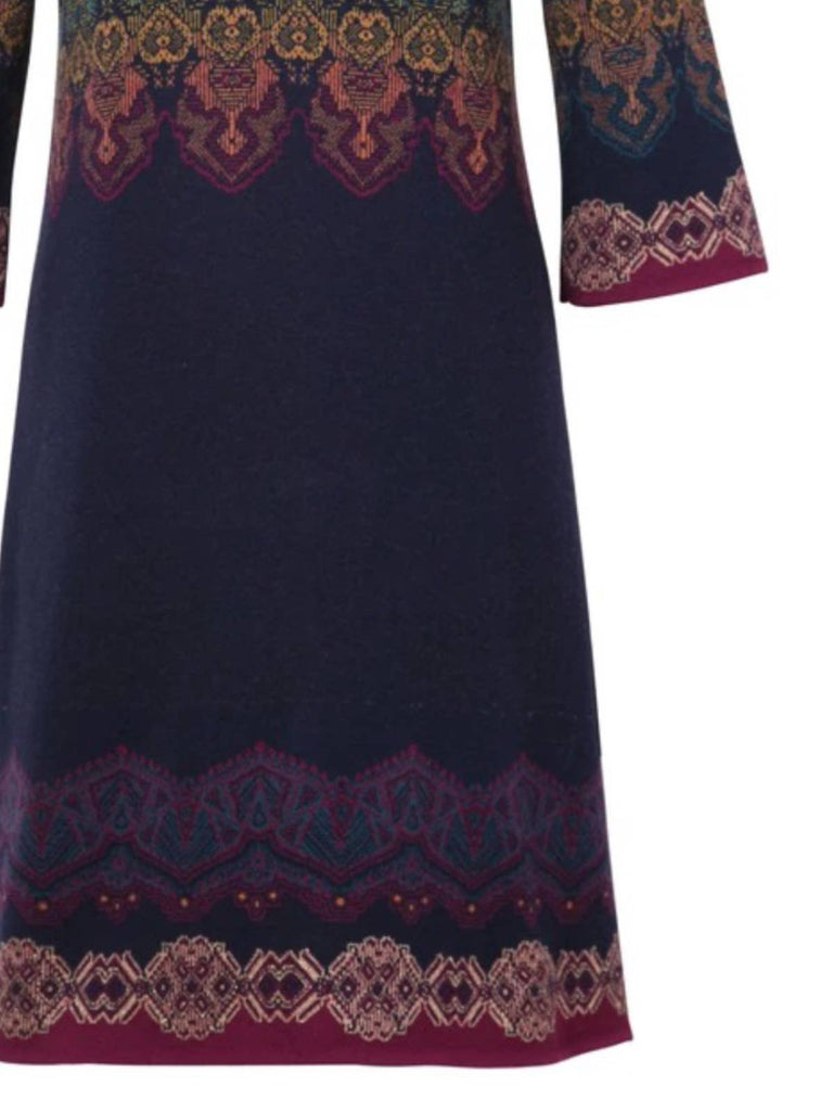Blue Plus Size Midi Dresses