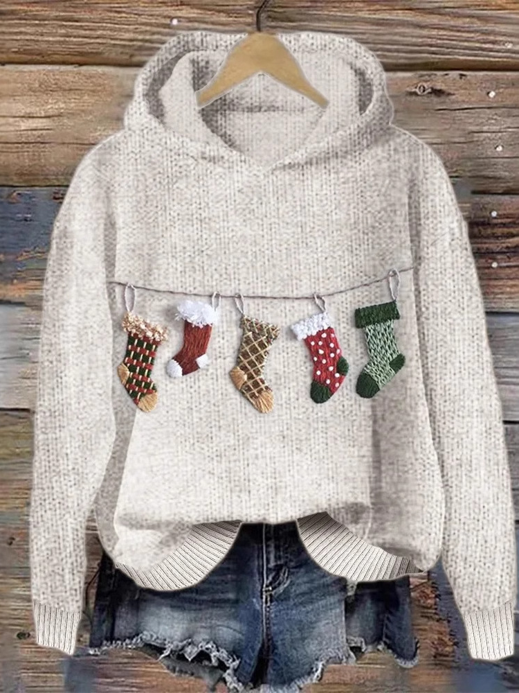 Fashion Long Sleeve Hoodie Ethnic Casual Regular Sweatshirt