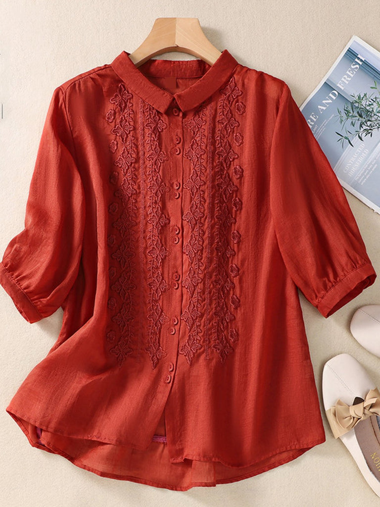 Green Women Blouses