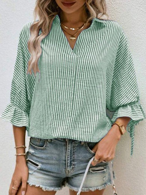 Green Women Blouses