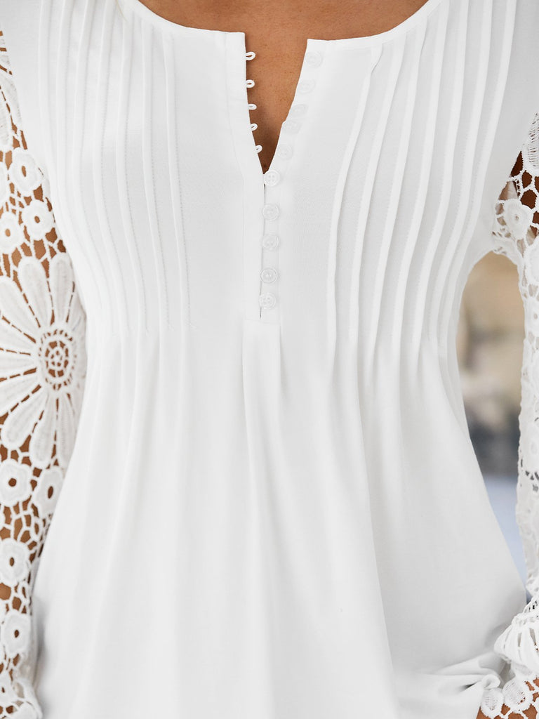 White Women Blouses