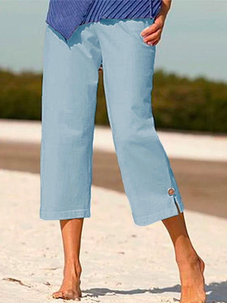 White Women Pants