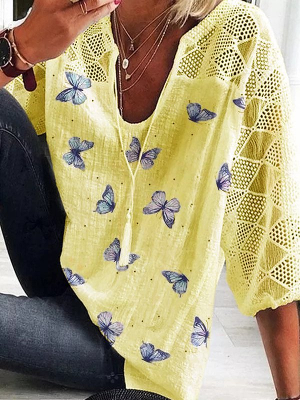 White Women Blouses