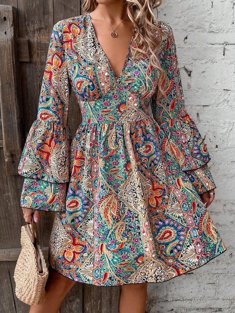 Flower Midi Dresses