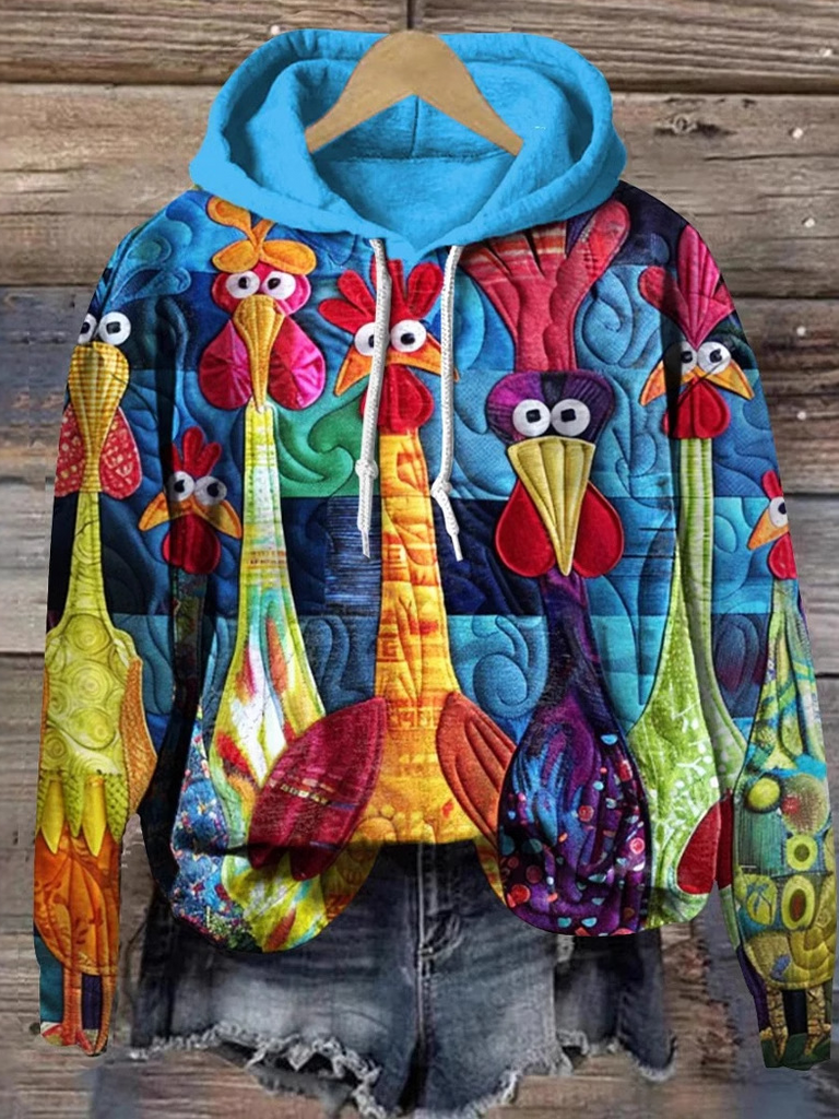 Casual Long Sleeve Hoodie Turkey Fashion Regular Sweatshirt