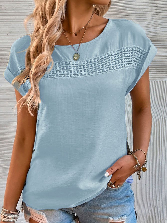 Green Plus Size Blouses