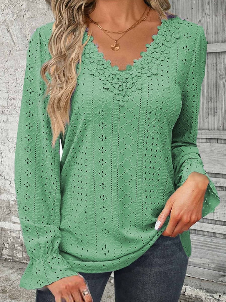 White Women Blouses