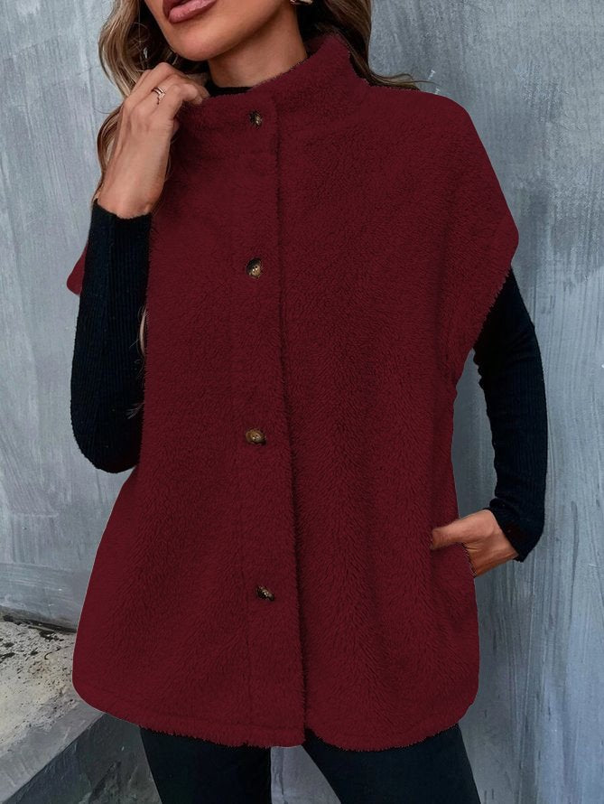 Khaki Women Vests