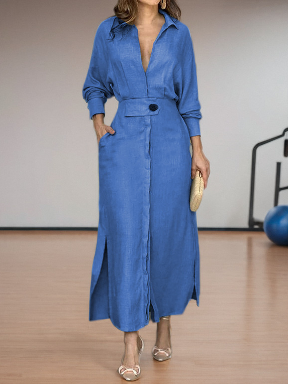 Sky Blue Maxi Dresses