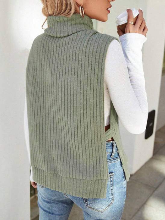 Khaki Women Sweaters
