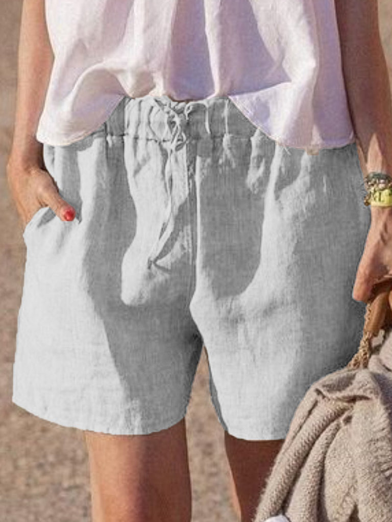 Deep Khaki Women Shorts